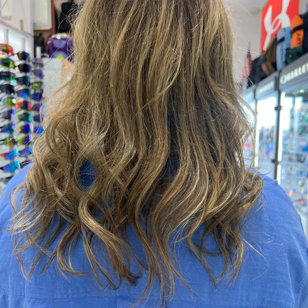 Hair after using Bond Multiplier Deep Cleaning Shampoo